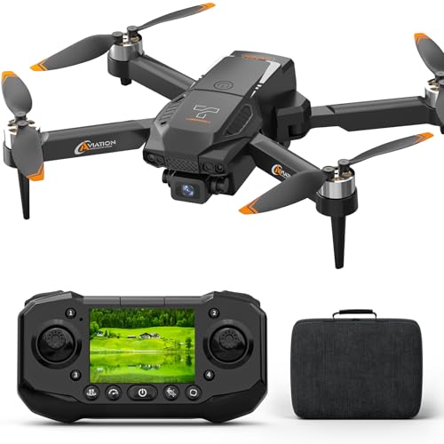 1080P HD Drone with Camera and LCD Screen Controller T716678