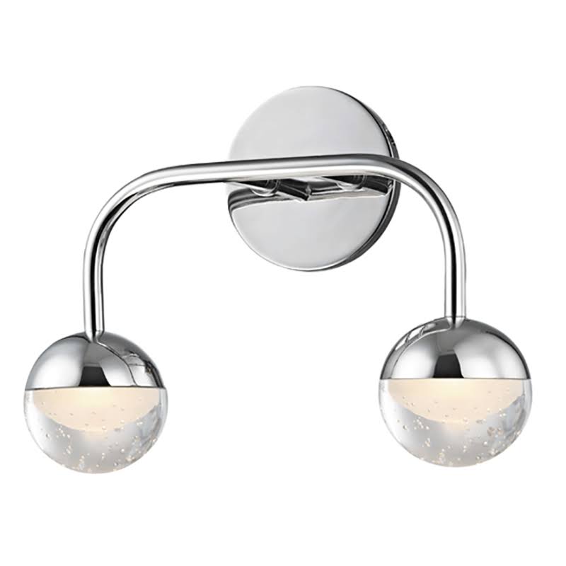 Aged Brass LED Bath Light I511105