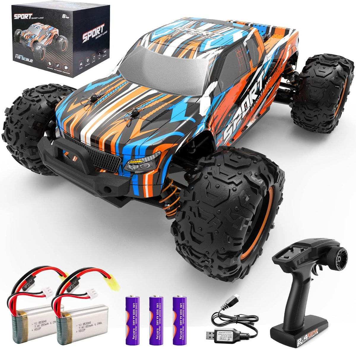Remote Control Car 4WD Off Road Monster Truck D5229