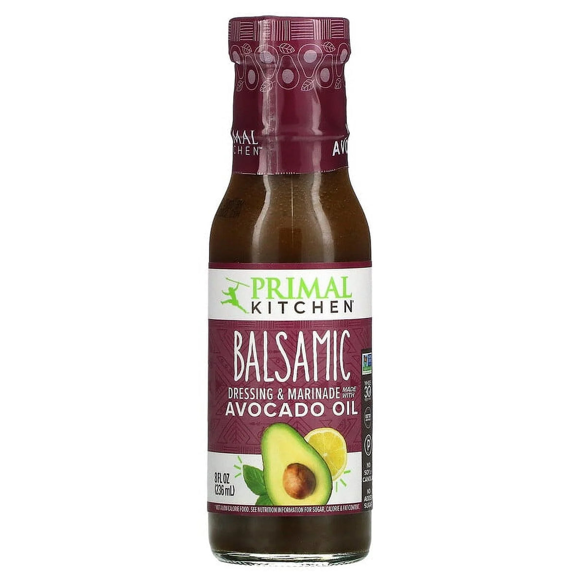 8 fl oz Pack of 2 Balsamic Dressing & Marinade with Avocado Oil A7821
