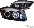 Black Housing Halo LED Projector Headlights K87731