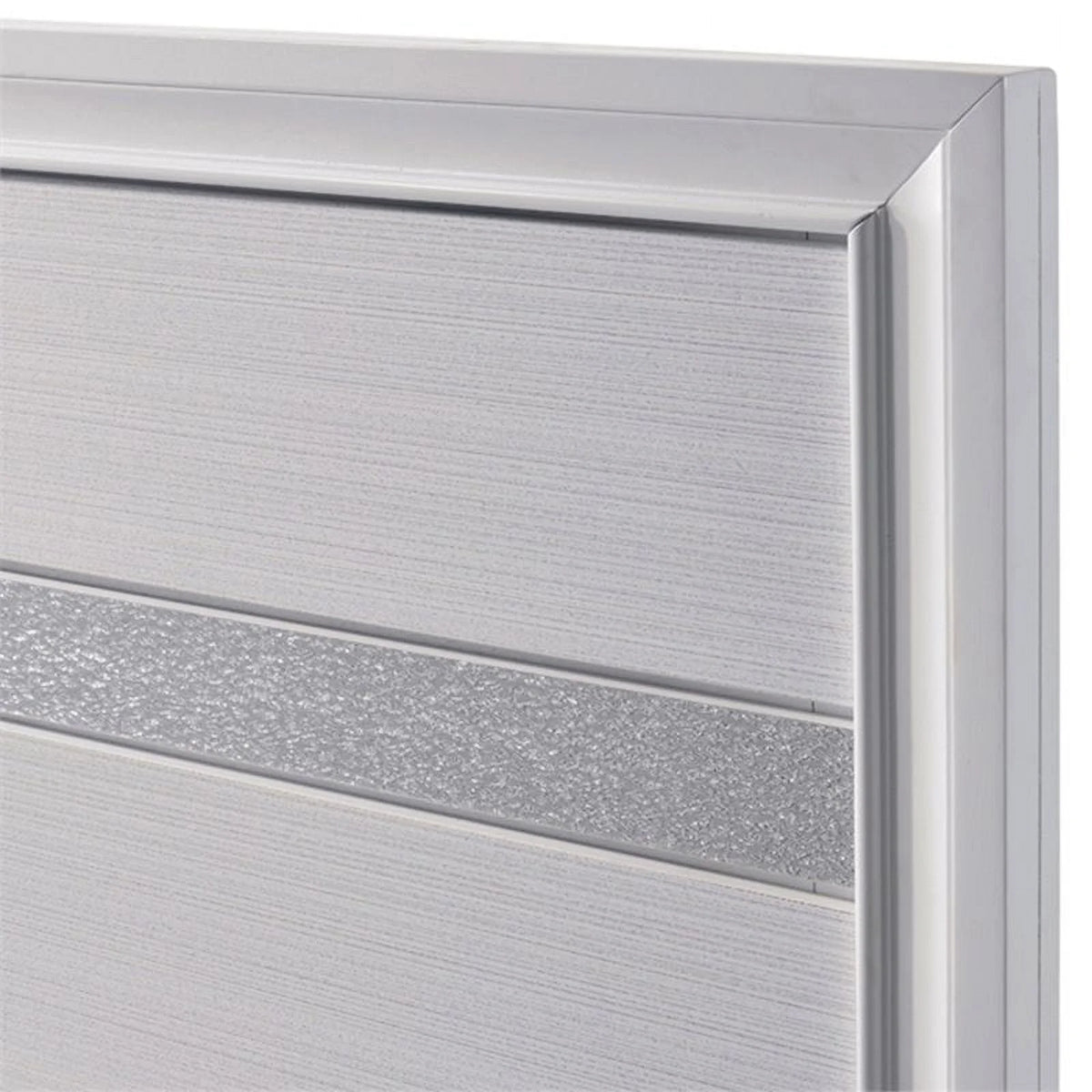 White Solid Wood Queen Storage Bed V9319
