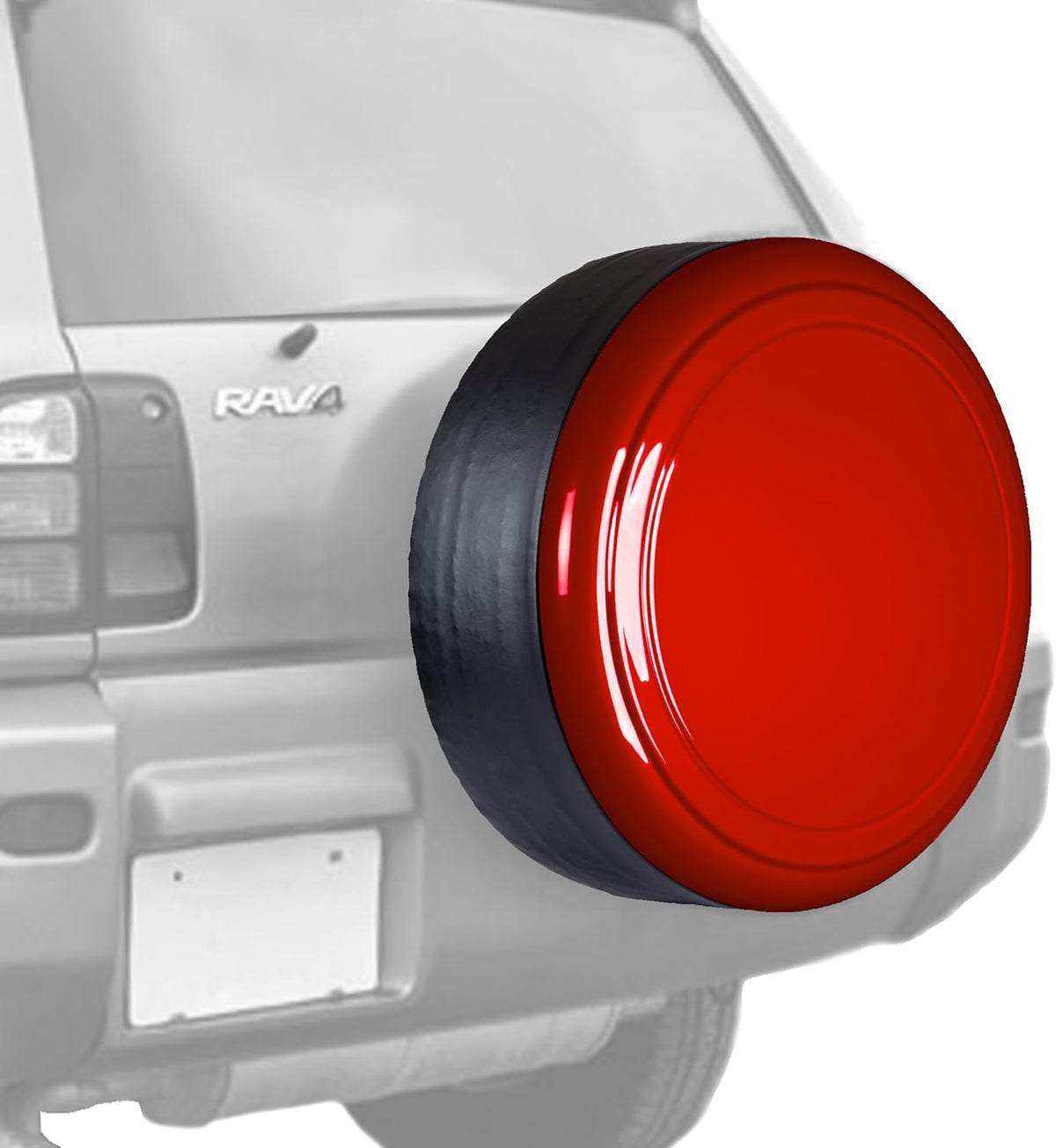 Black Rigid Tire Cover for Toyota RAV4 G224058