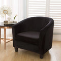 Velvet Tub Chair Covers 2-Piece Y146579