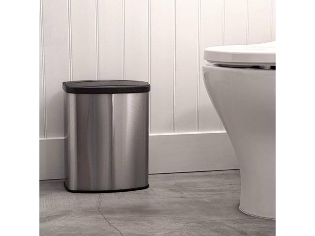 2.1 Gallon Stainless Steel Trash Can T61207