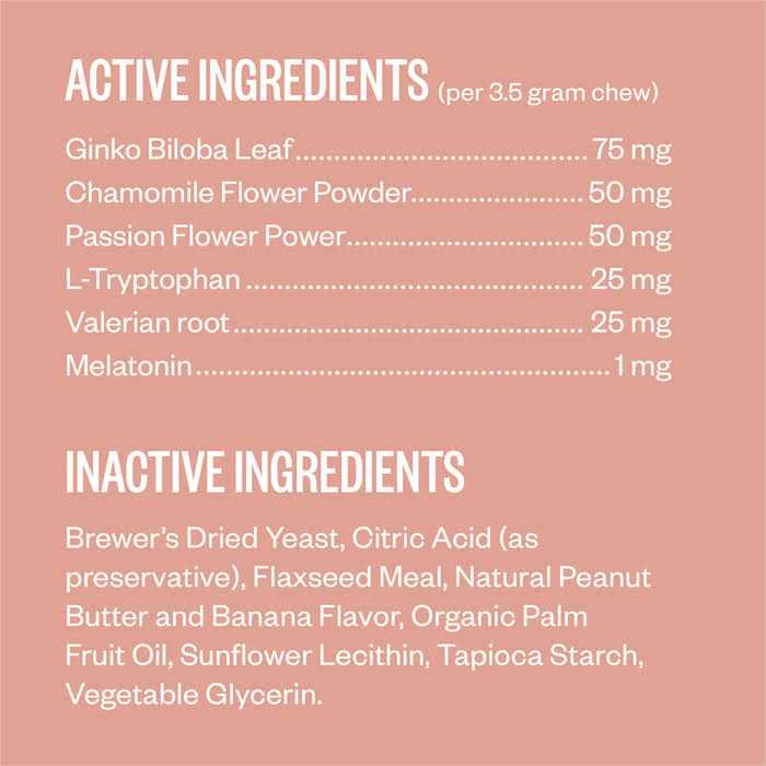 Calming Chews Dog Supplements J594