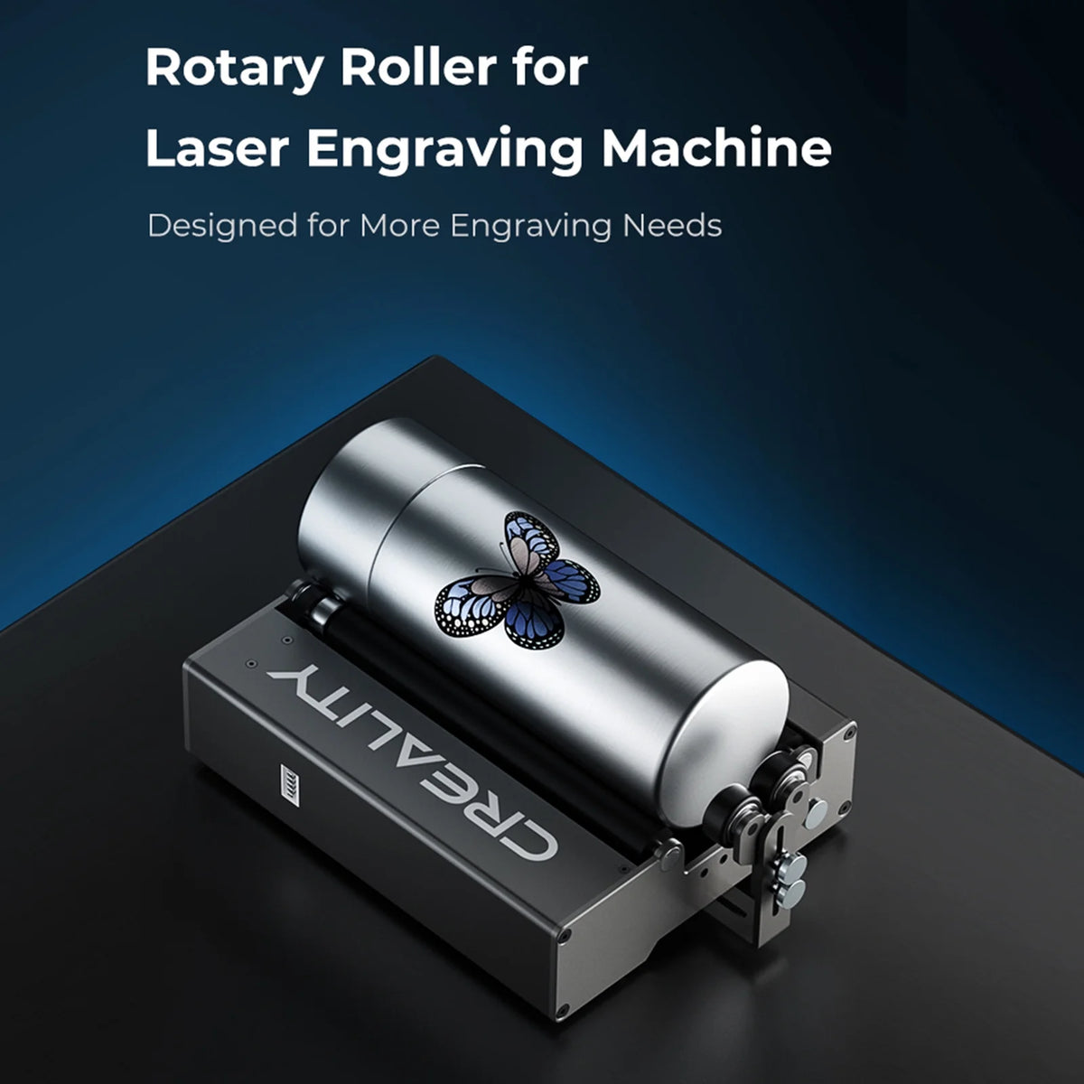 Rotary Roller for Engraving Cylindrical Objects, 5-120mm Width Adjustable G61292
