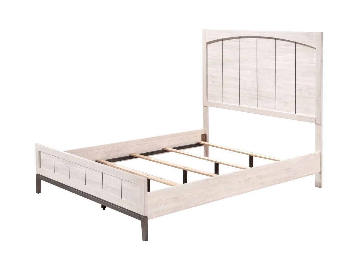 Beige King Size Panel Bed G752483