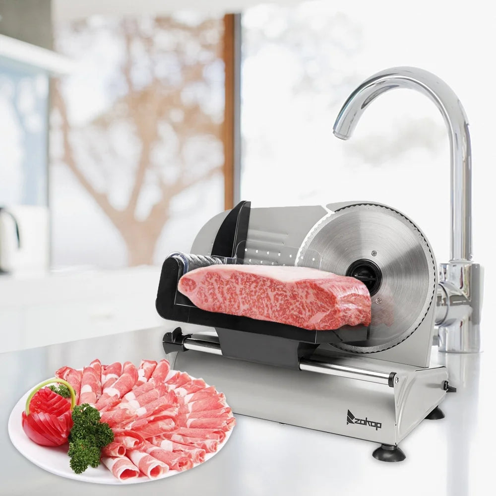 Semi-automatic Gear Cutter Vegetable Slicer, Electric Meat Slicer V878667