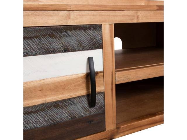 Solid Acacia Wood TV Cabinet F714