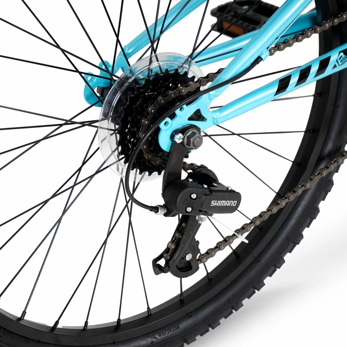 Blue 24 Girl's Mountain Bike Y7502