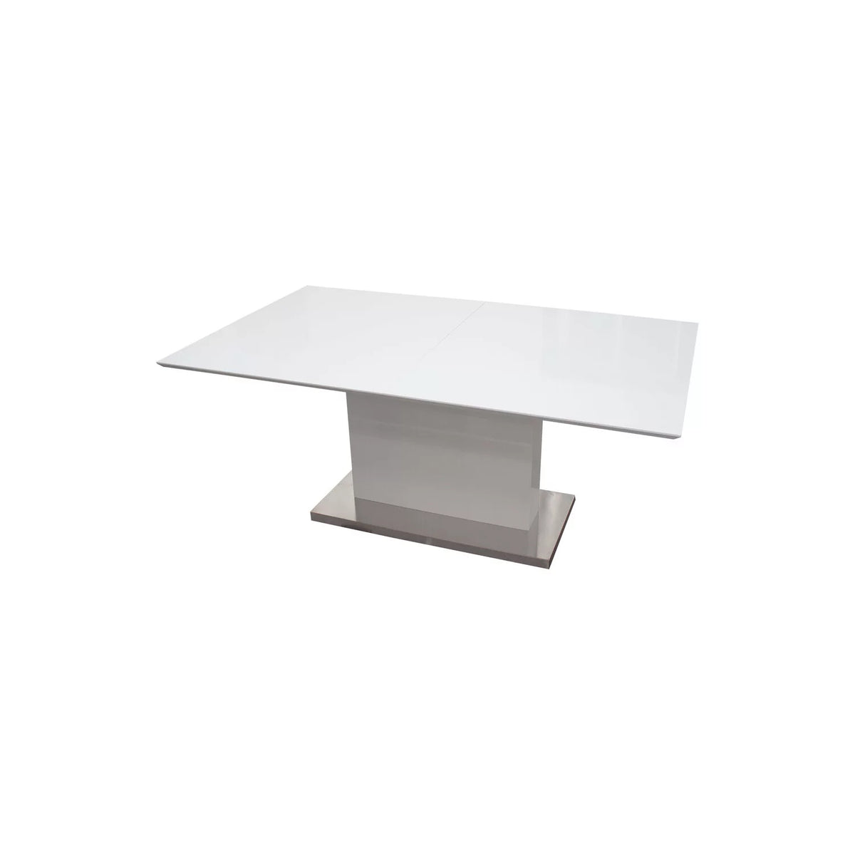5-Piece Extendable High Gloss Wood Dining Set A673