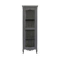 72 inch Cabinet Hand-Painted Sapphire Grey Finish Y400
