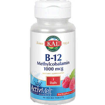 B12 Methylcobalamin 1,000 mcg 90 tabs G1633