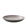 Stoneware Dish 40 cm Grey Light Pink D79672