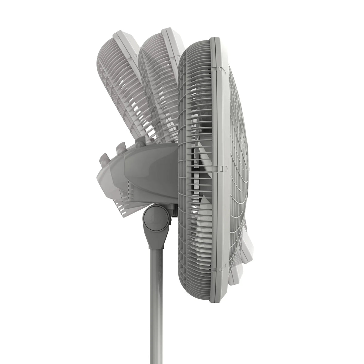 Adjustable Pedestal Fan, 3 Speeds, Gray A879560
