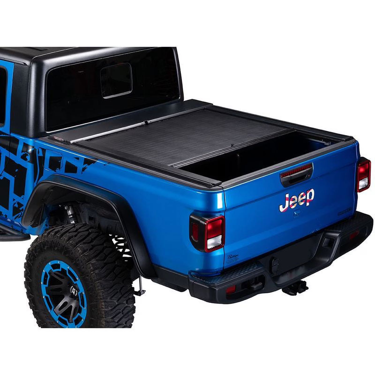 Retractable Truck Bed Tonneau Cover F345