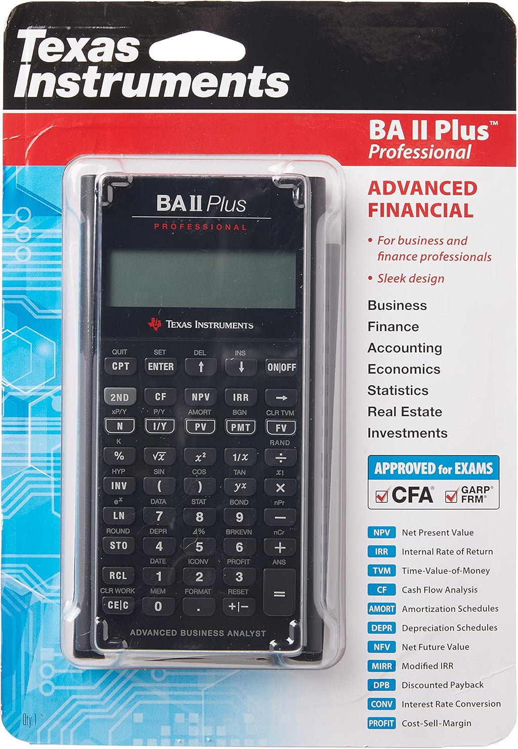 Financial Calculator B825051