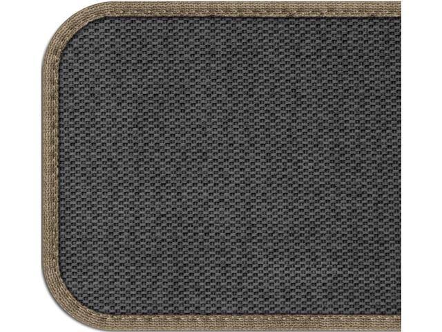 Set of 15 Skid-Resistant Carpet Stair Treads - Camel Tan - 8 in. x 30 in. Q4550