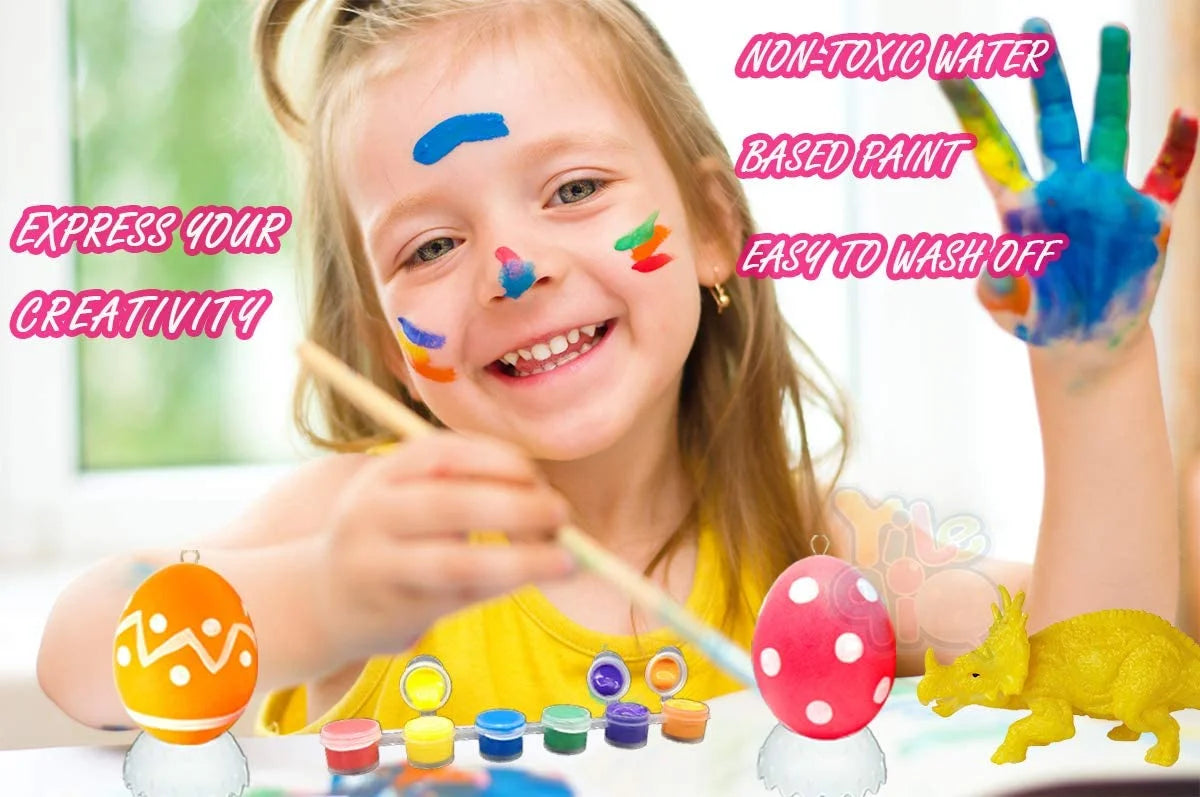 Kids Dinosaur Painting Kit with Play Mat N977035