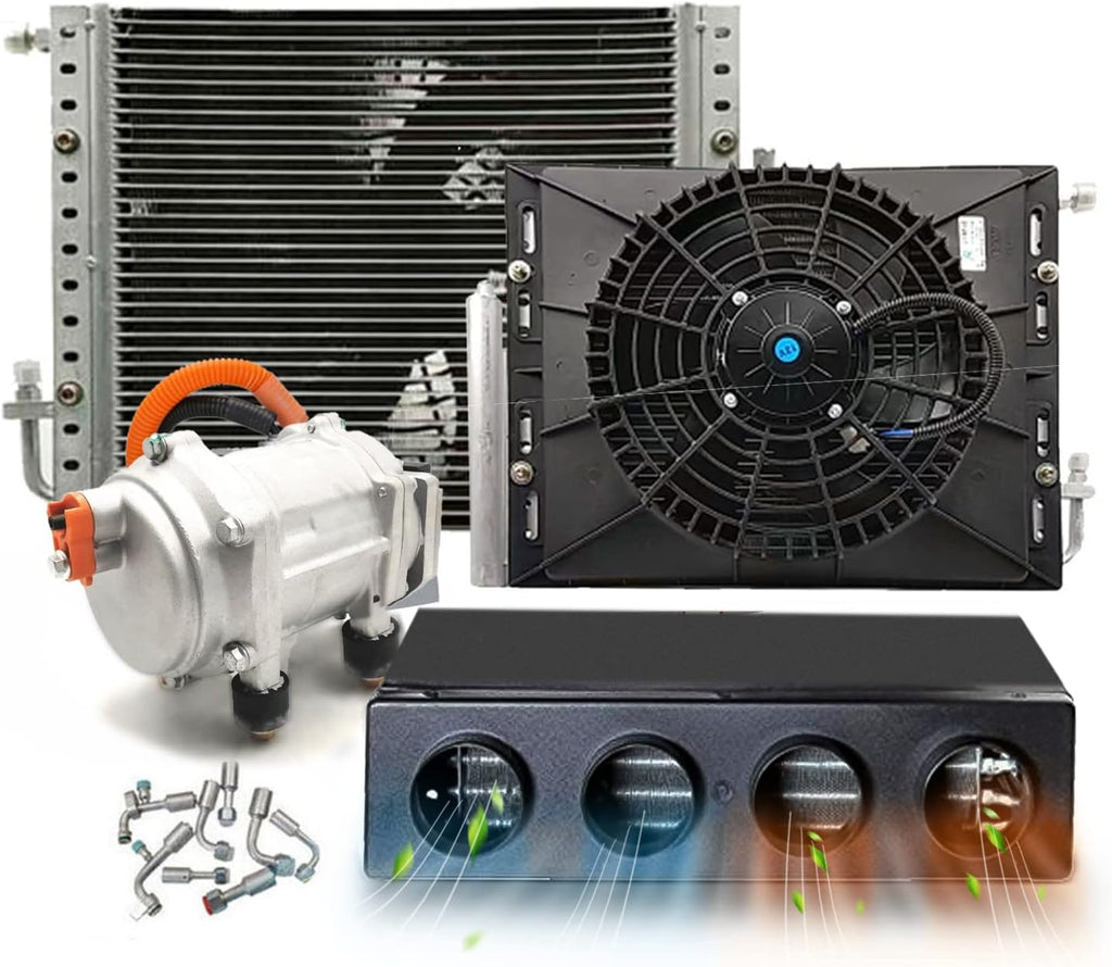 12V DC Under Dash Car Air Conditioner K271