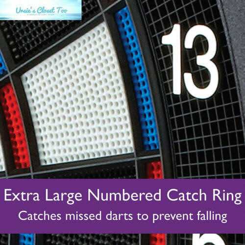 Electronic Soft Tip Dartboard with Cabinet T355626