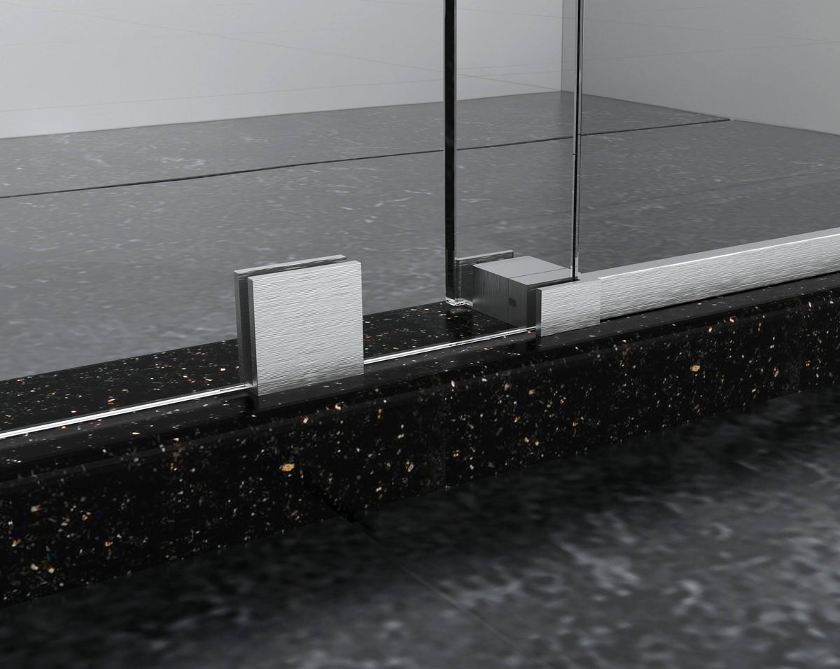 Single Sliding Frameless Shower Door N6374