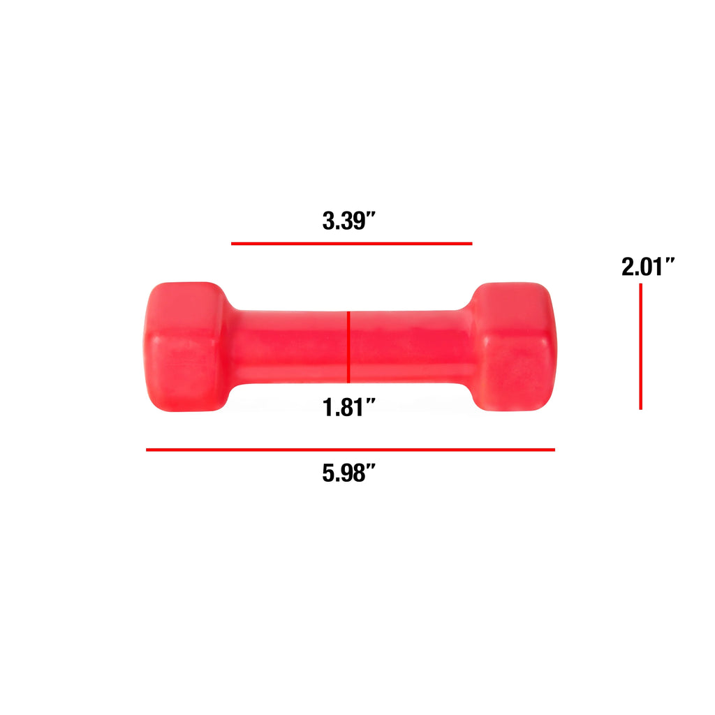 2 lb Pair Vinyl-Coated Dumbbell Q240176