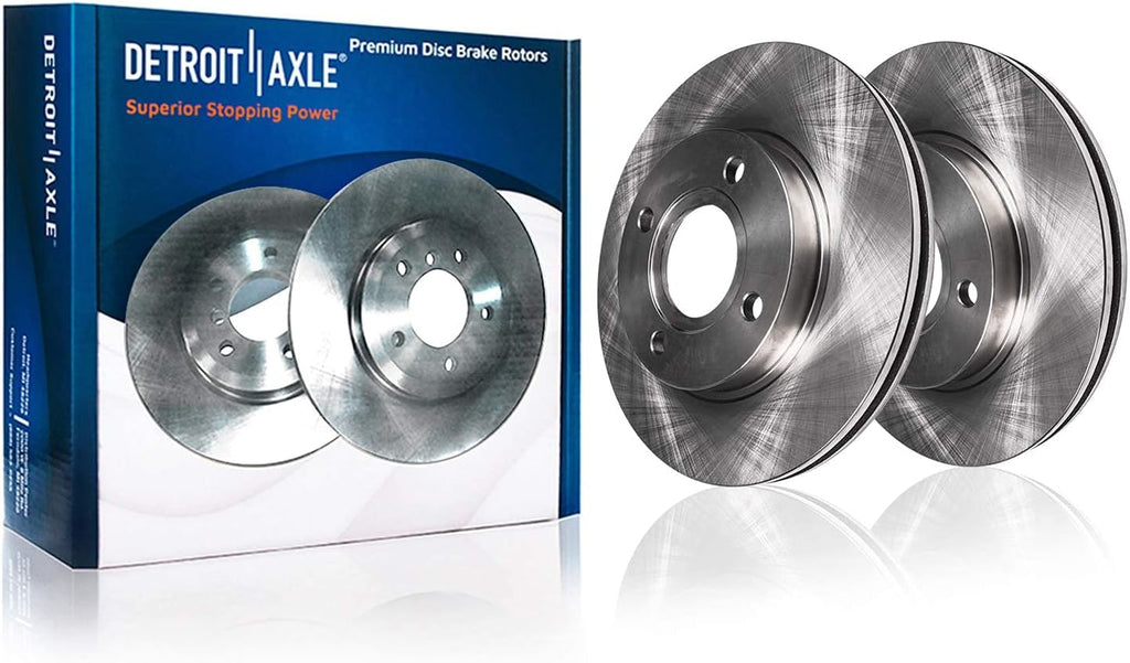 Front Disc Rotors + Brake Pads 4pc Set A272164