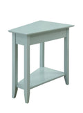Wedge End Table, Sea Foam K467