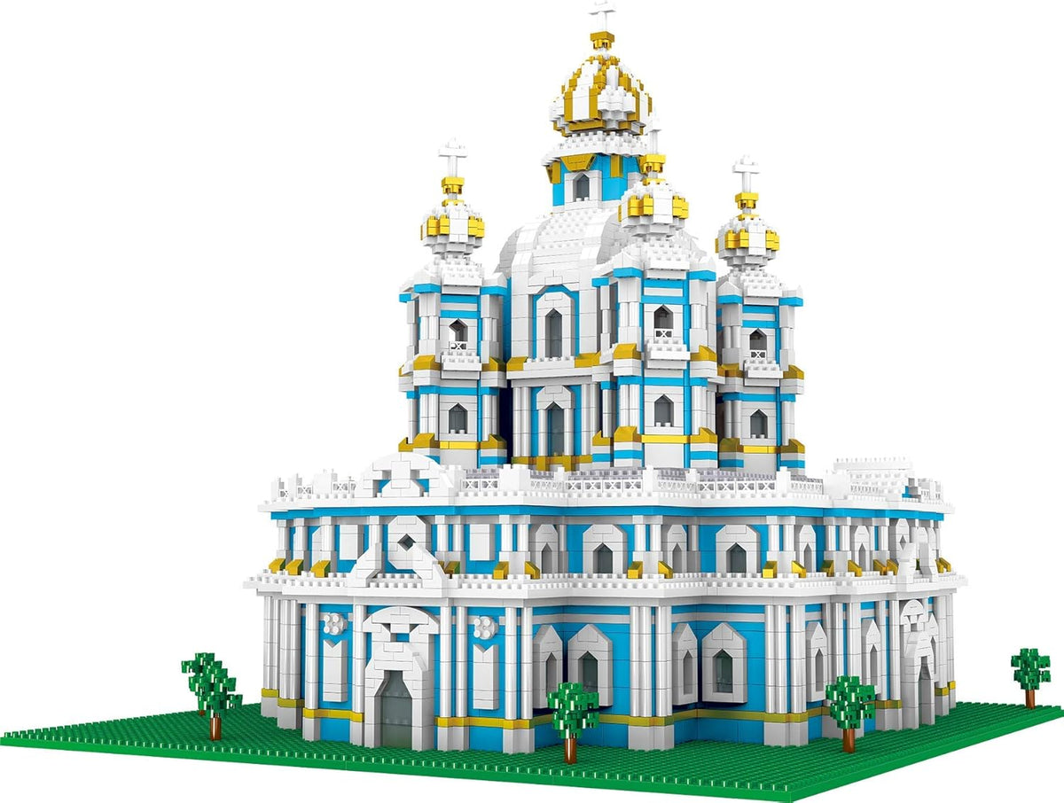 3D Puzzle Smolny Cathedral Building Model Set 3750 Pieces V94428
