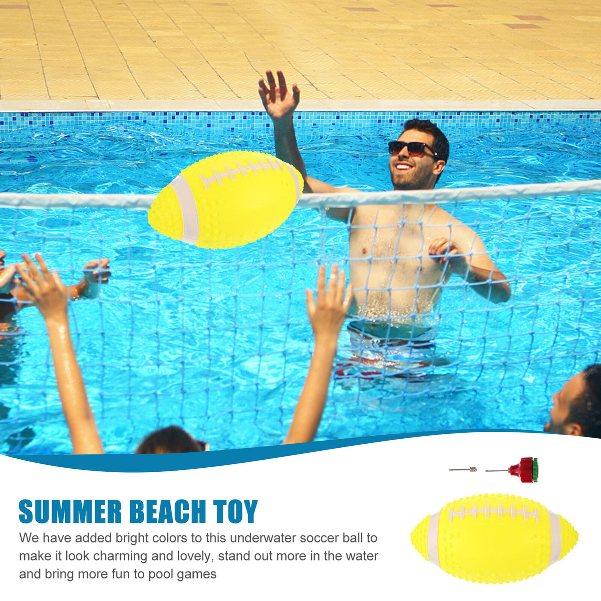 Underwater Rugby Toy Pool Ball Toy V1388