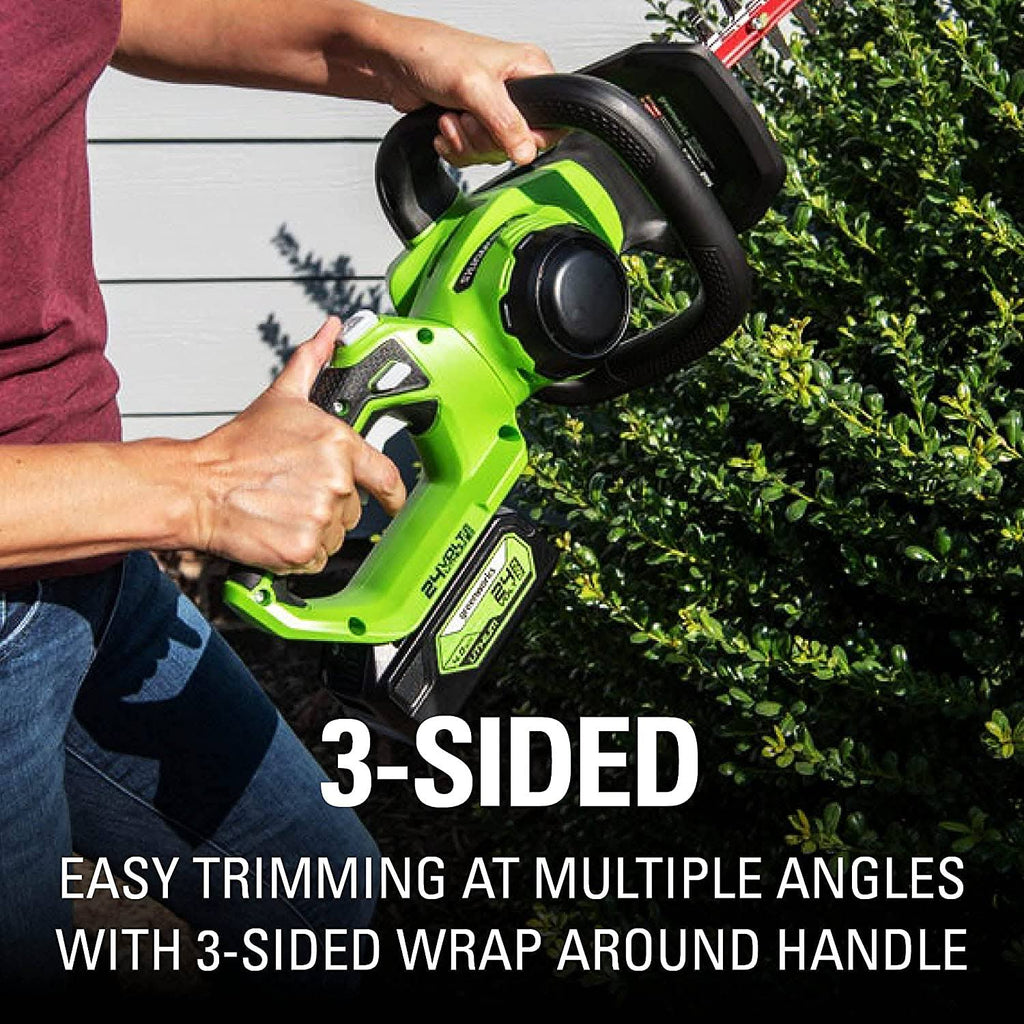 24V Cordless Handheld Leaf Blower with 2.0 Ah Battery and Charger N30962