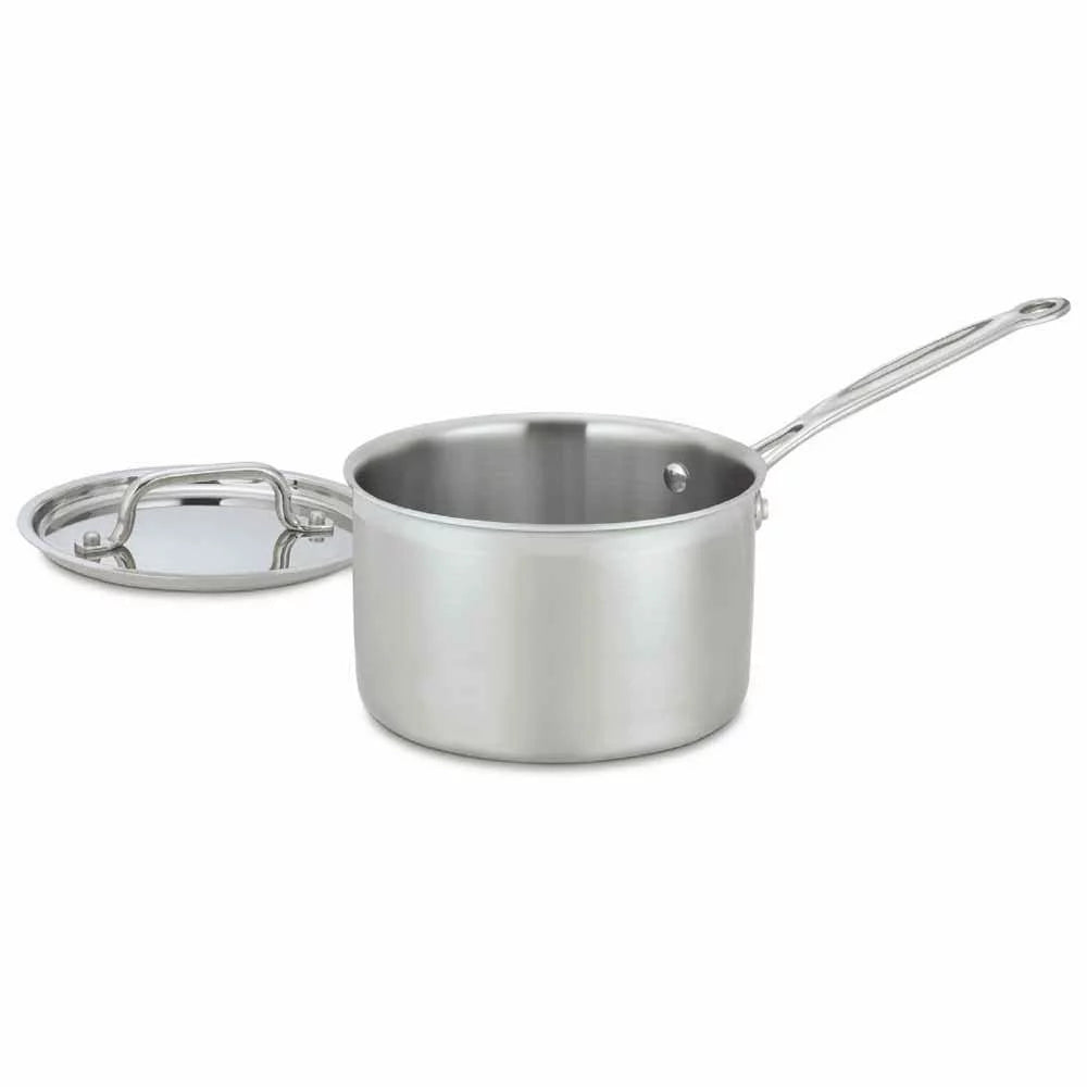 Triple Ply Stainless 3-Quart Saucepan L416