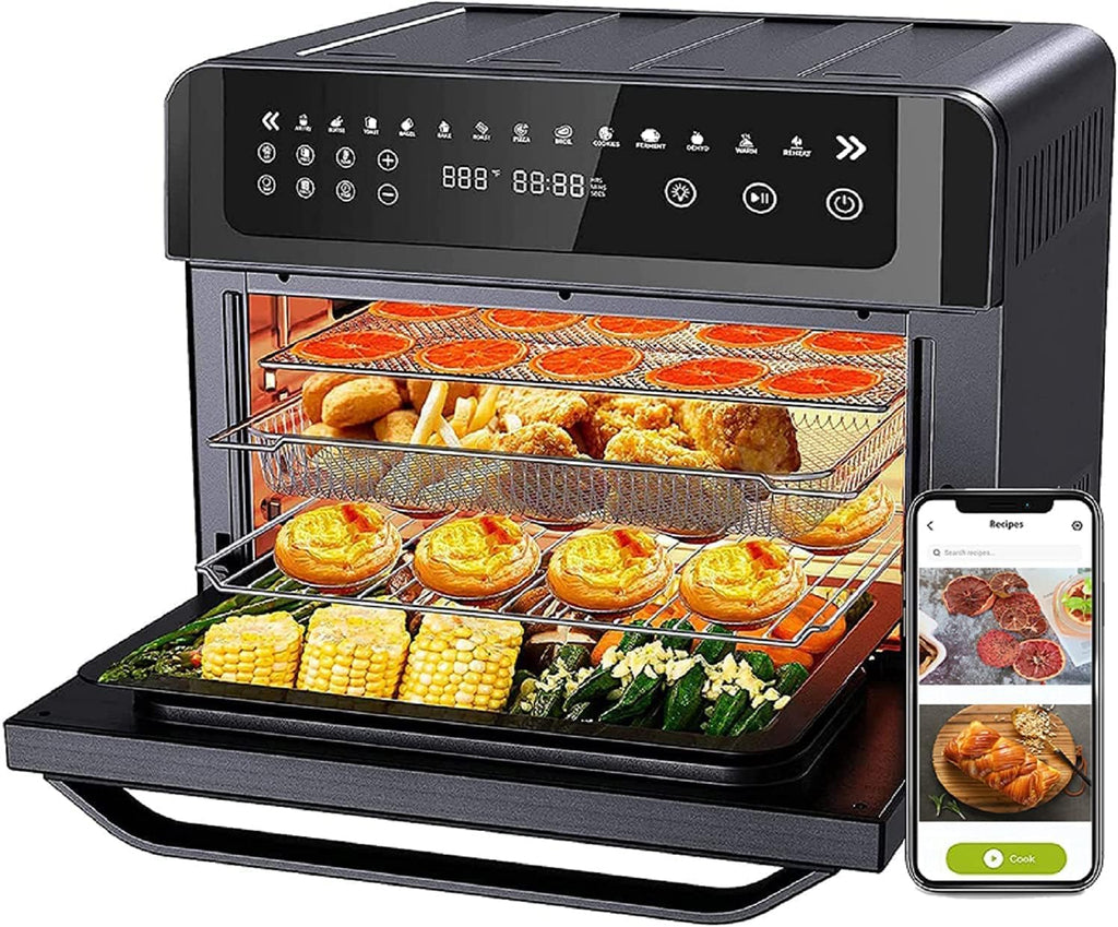 Air Fryer Toaster Oven Combo with Rotisserie and Dehydrator T276459
