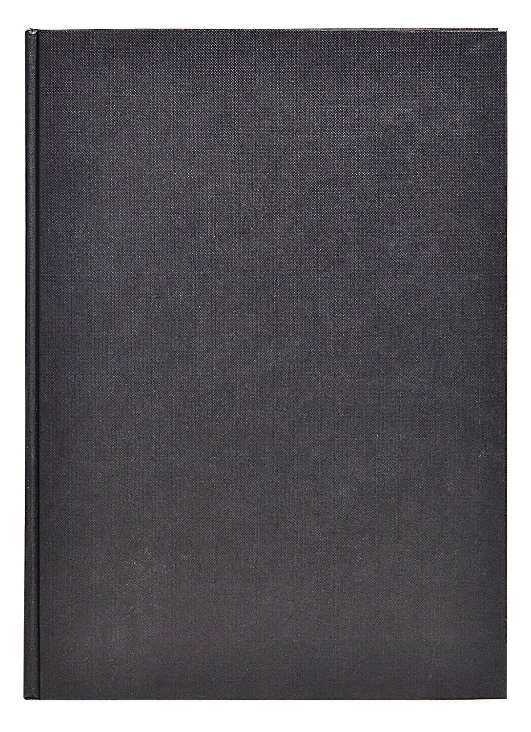 A4 140 G 64 White Sheets Black Cover Casebound Pad R395