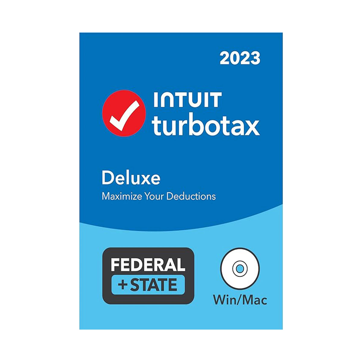 TurboTax Deluxe 2023 Tax Software - Federal & State Tax Return - Physical Disk U252791