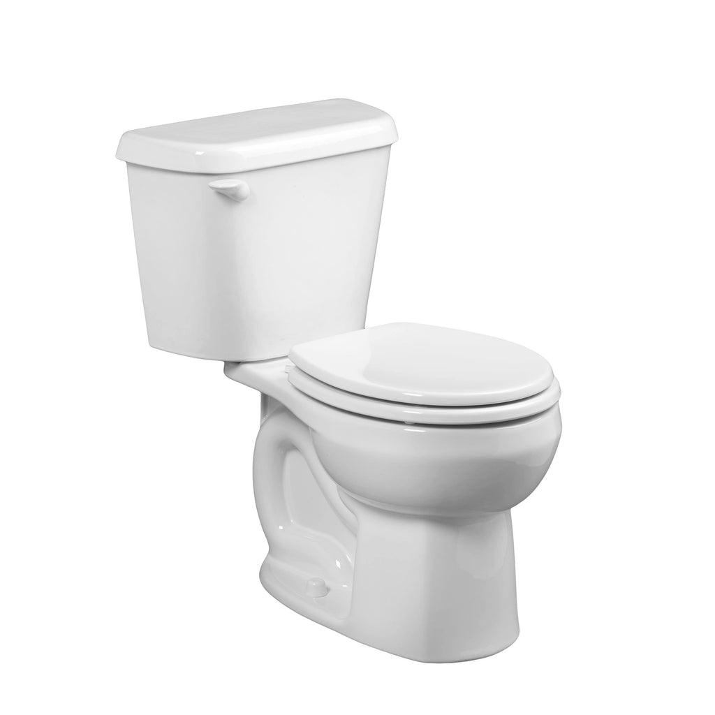 White Round Toilet J5876