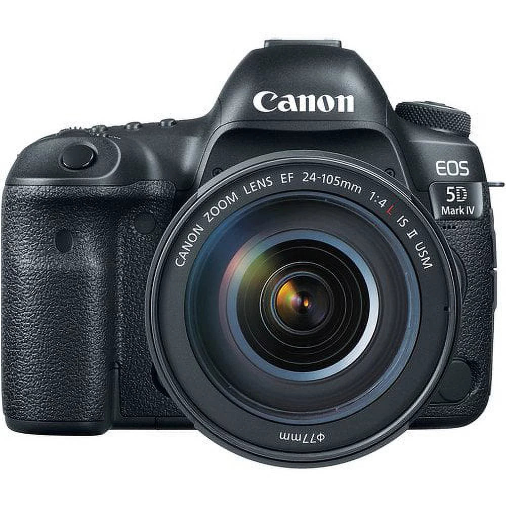 Canon EOS 5D Mark IV DSLR Camera with 24-105mm f/4L II Lens Y60130