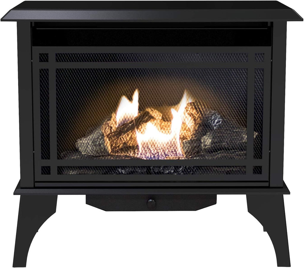 30,000 BTU 32" Black Gas Vent Free Stove A288391
