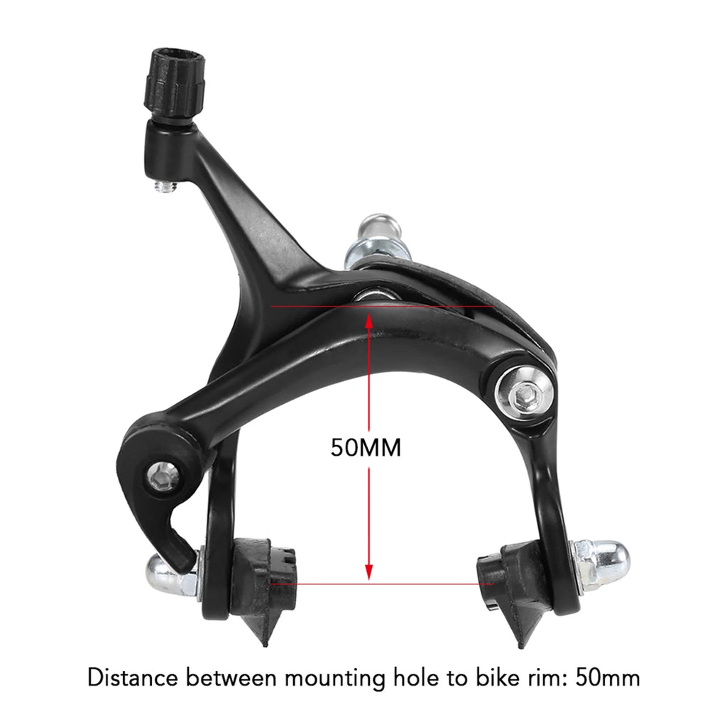 Front Rear Fixie Bike Brake Kit Road Bike Cruiser Brake Set Caliper Side Pull Brake Set R95546