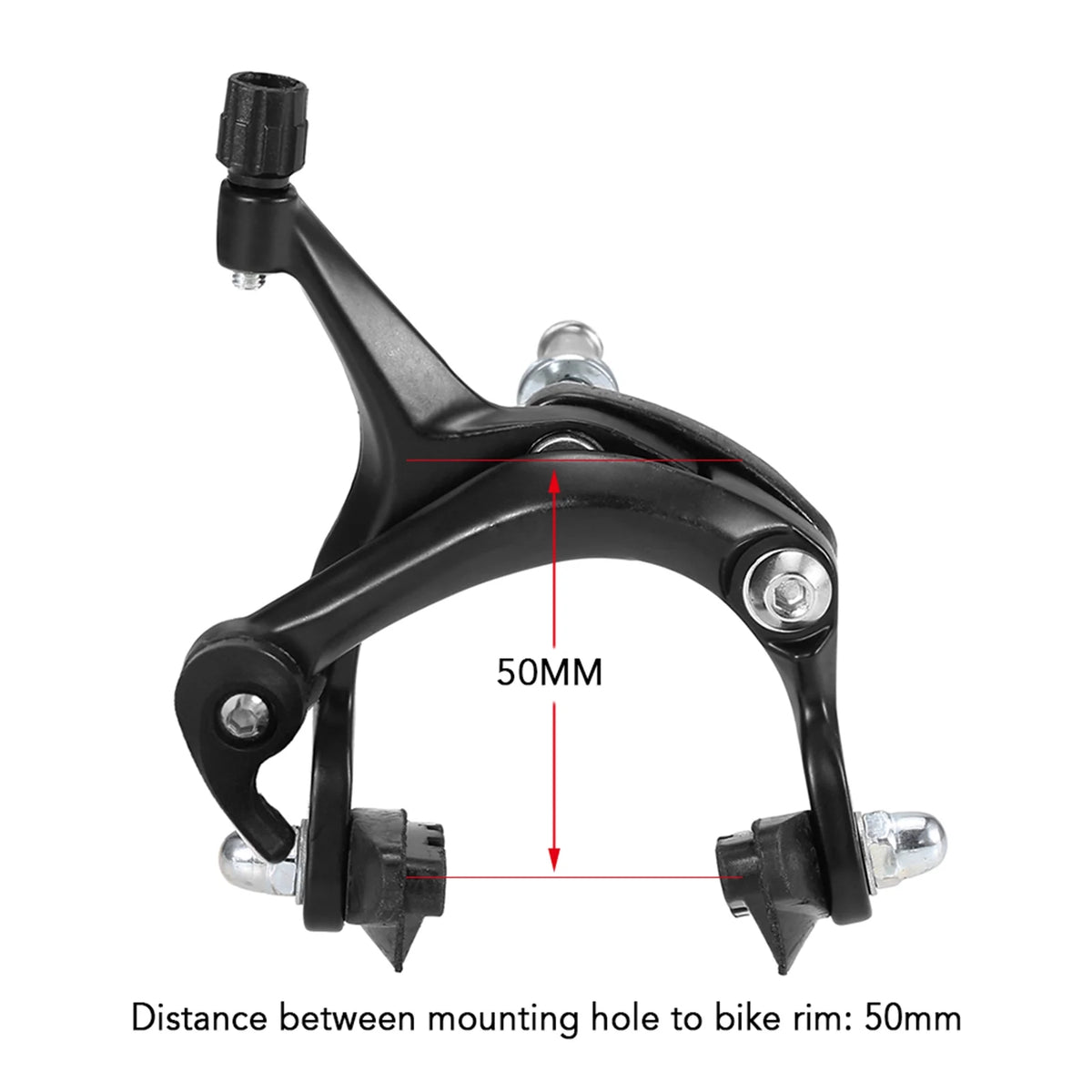 Front Rear Fixie Bike Brake Kit Road Bike Cruiser Brake Set Caliper Side Pull Brake Set R95546