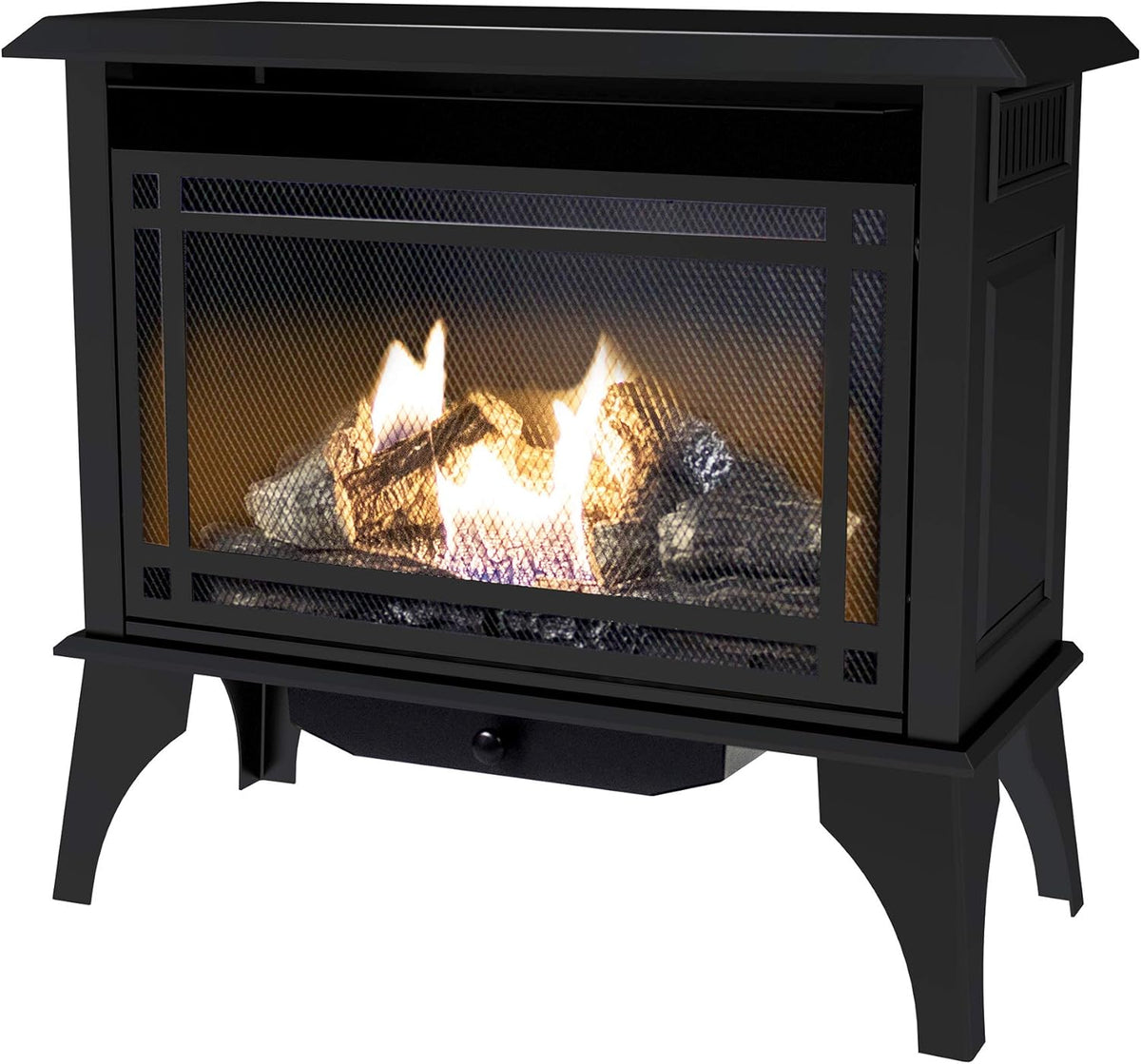 30,000 BTU 32" Black Gas Vent Free Stove A288391