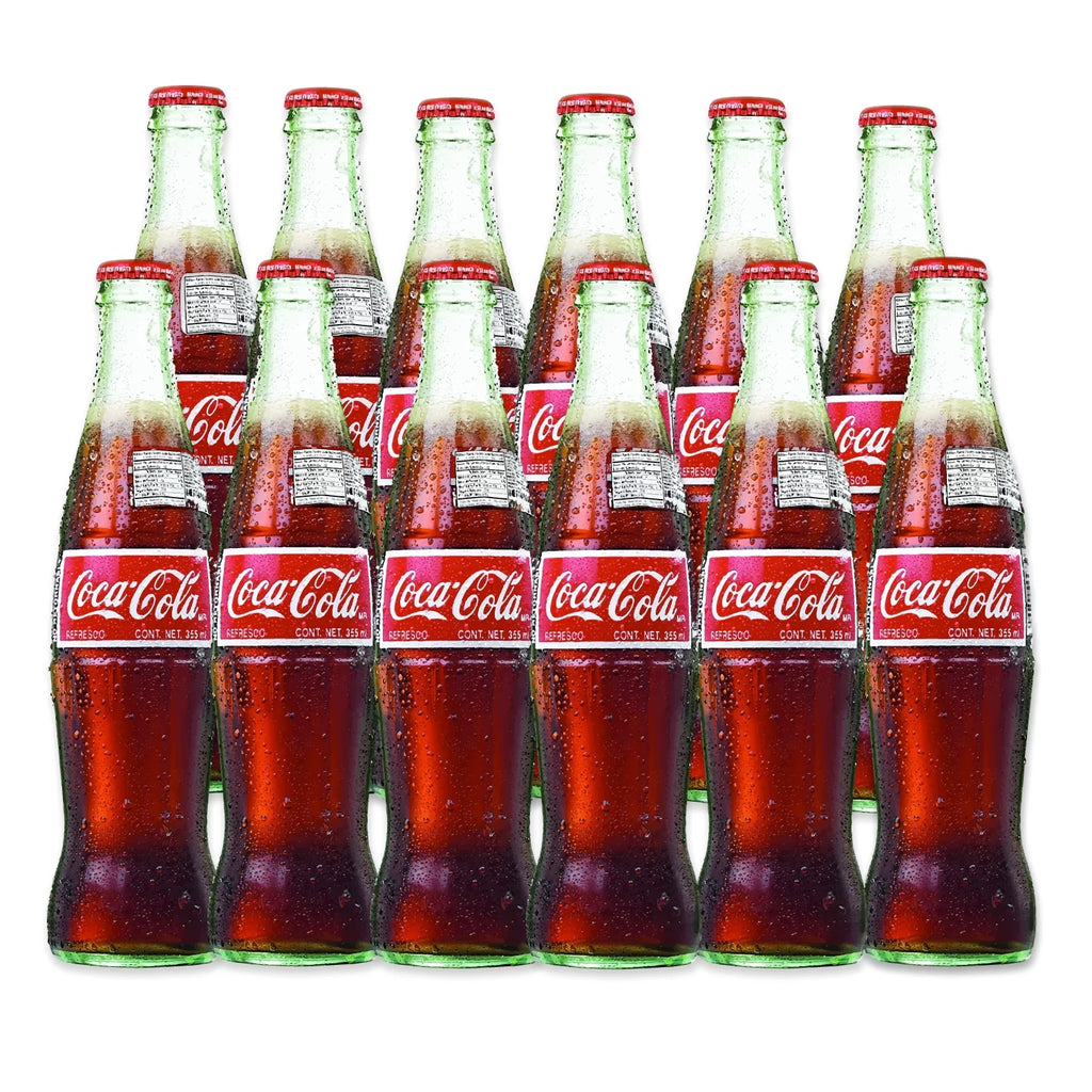 12 fl. oz. Glass Bottle Case (12-Pack) Sweetened Coke W66301