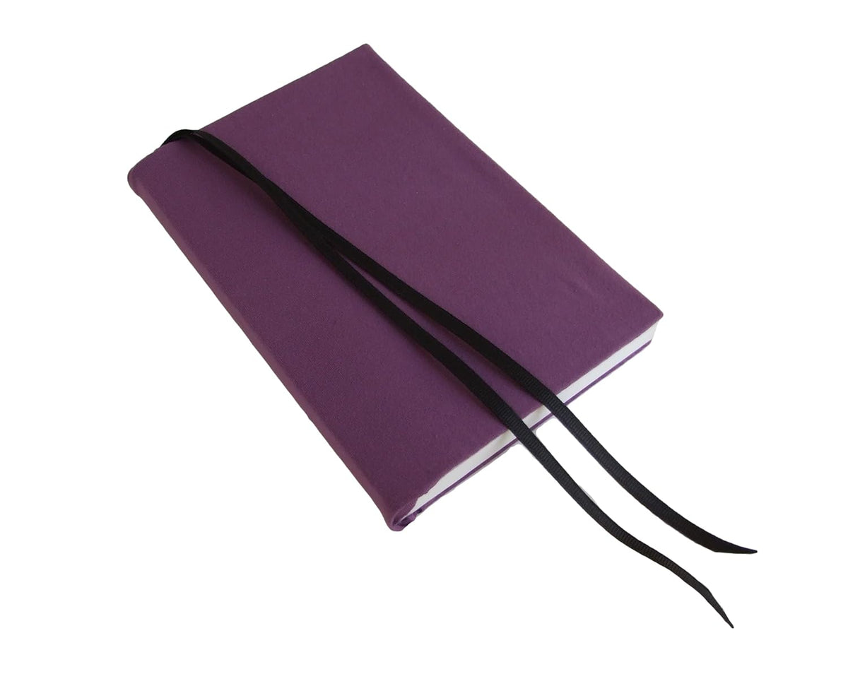 6x9 Purple Fabric Stretch Book Cover F7689
