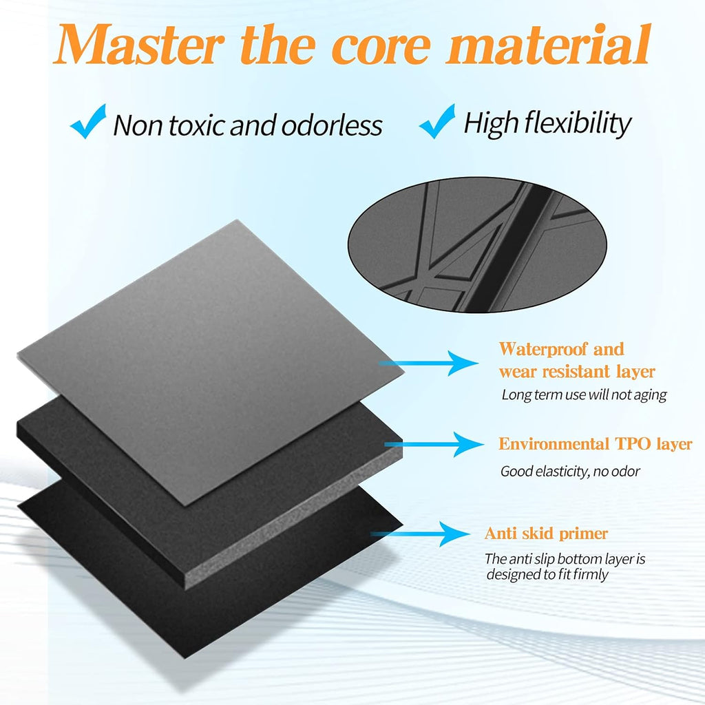Black TPO All Weather Cargo Liner Pack of 2 P441795