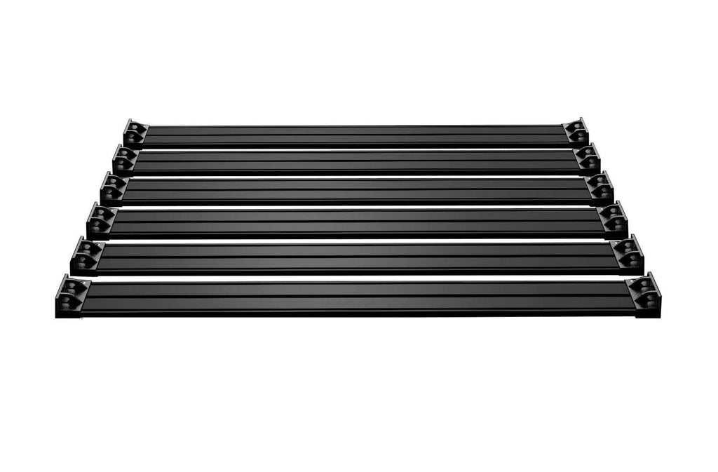 Black Roof Rack Cargo Slat Kit J249