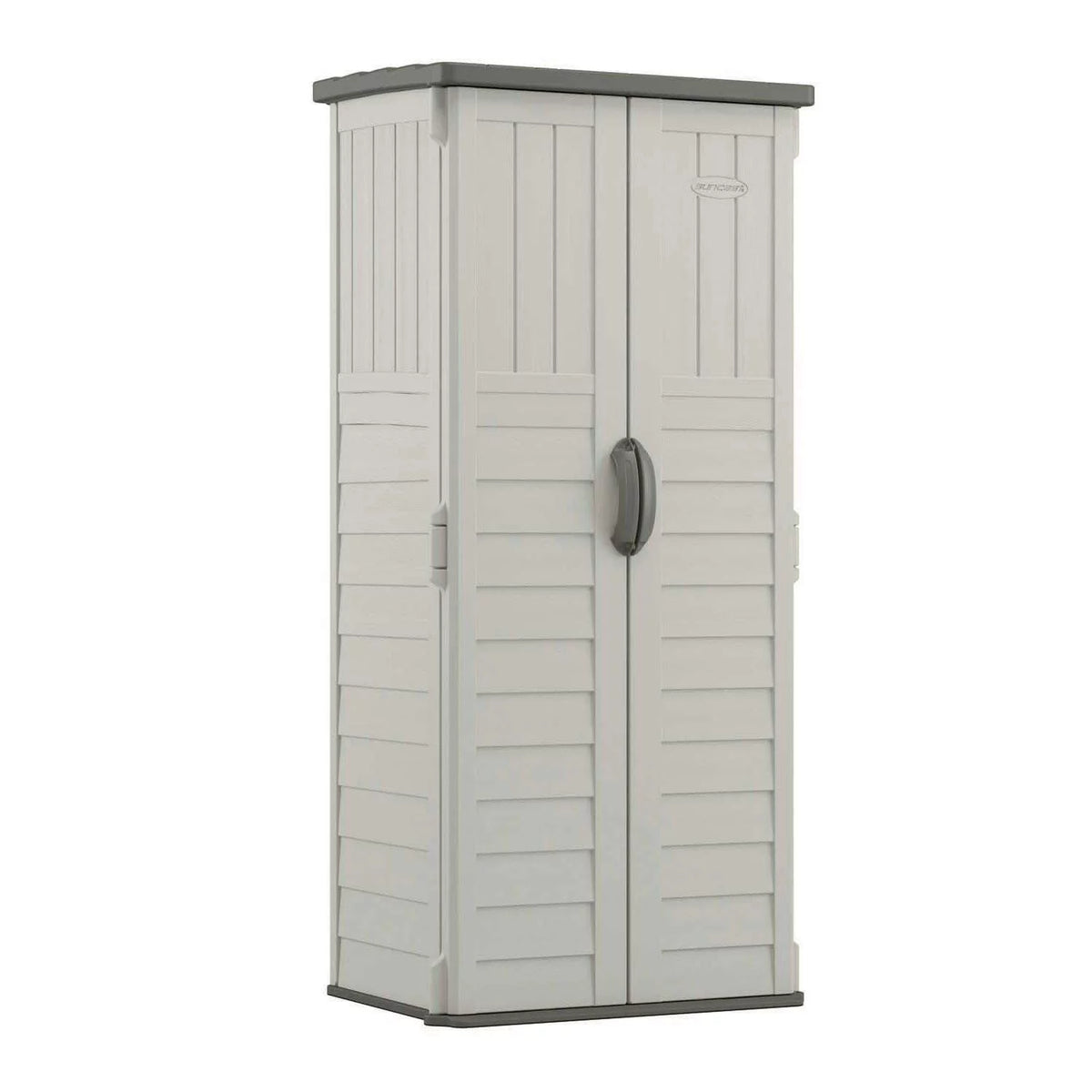 Resin Vertical Storage Shed, 22 Cubic feet F12133