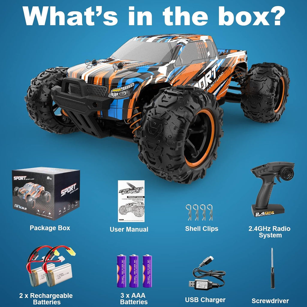 Remote Control Car 4WD Off Road Monster Truck D5229