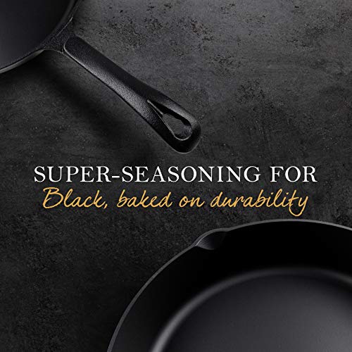 10 Inch Non-stick Pre-seasoned Cast Iron Skillet A862